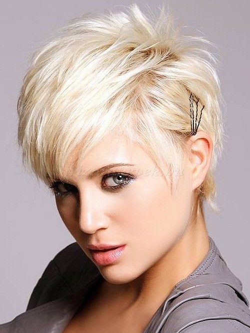 Full Lace Mono Top Short Straight Blonde Wigs With Bangs, 100% Human ...