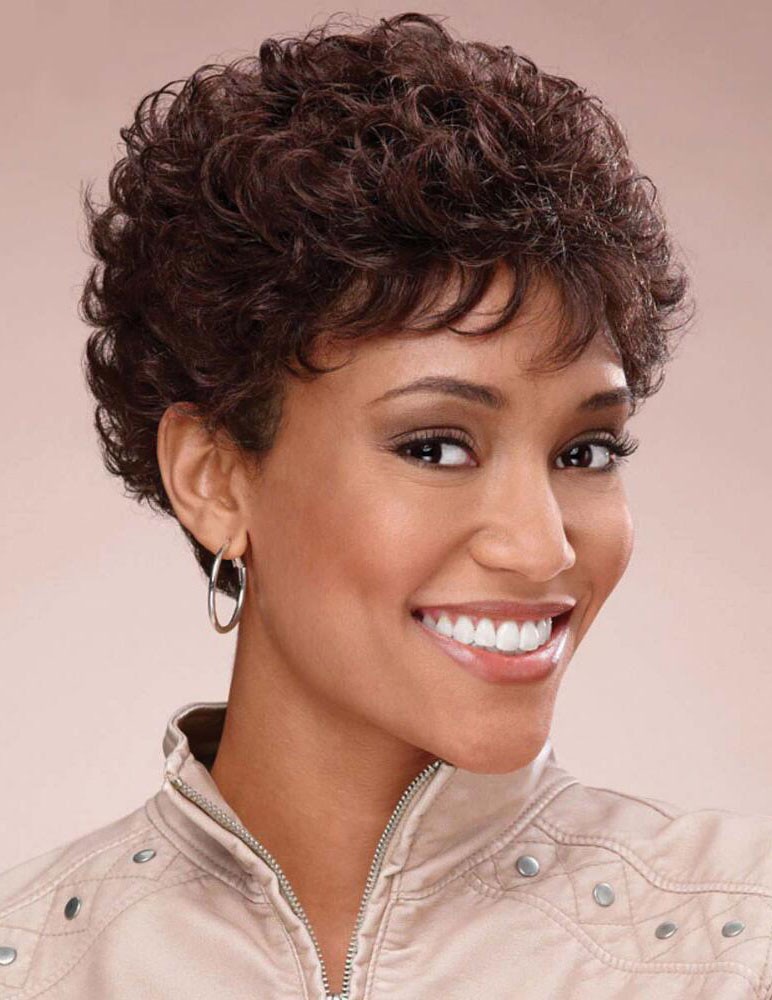 How To Style Short Curly Pixie Hair - Curly Hair Style
