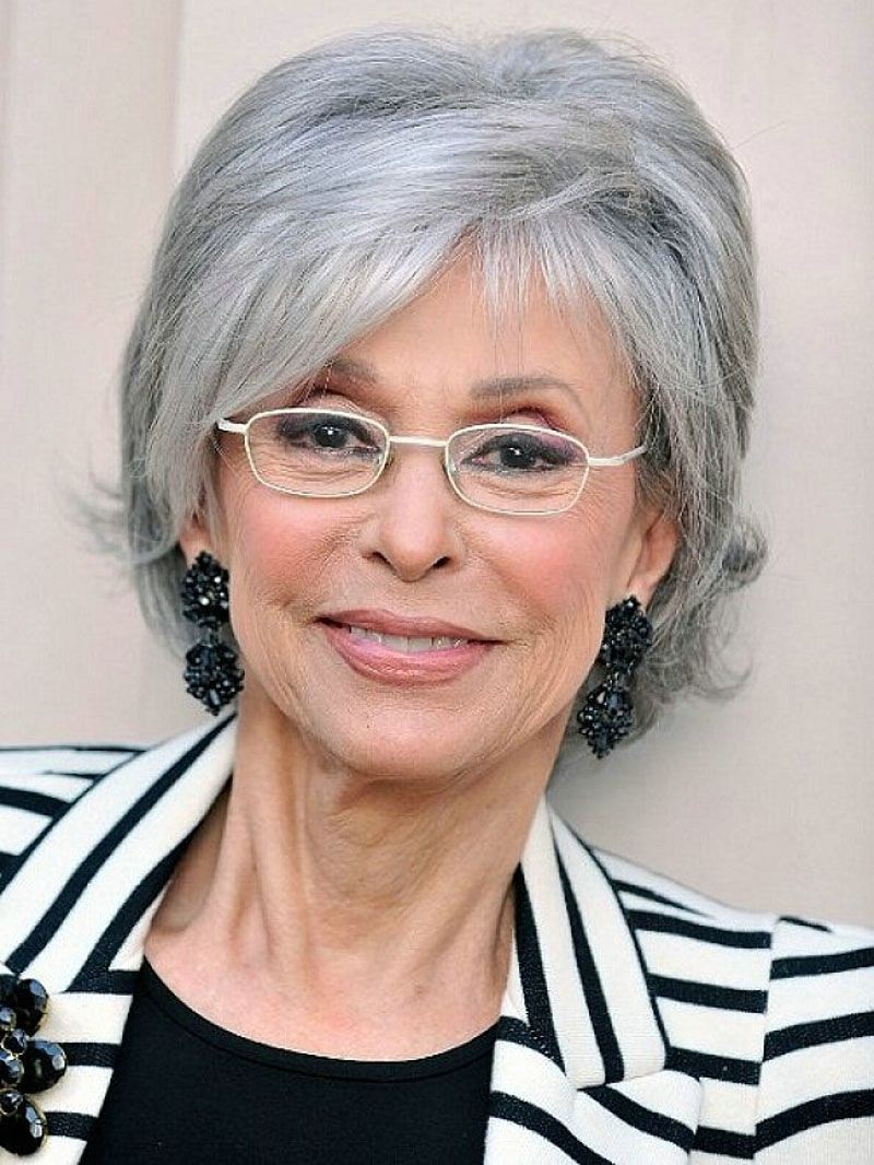 Short Grey Wigs For Old Ladies Over 50 Rewigs Com