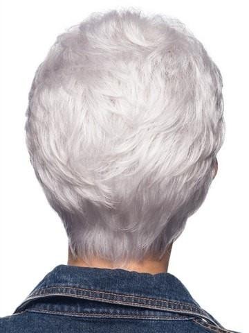 Short Pixie Silver Grey Hair Wigs, Best Wigs Online Sale - Rewigs.com
