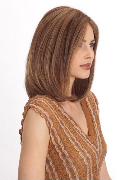 Human Hair Shoulder Length Bob Lace Front Monofilament
